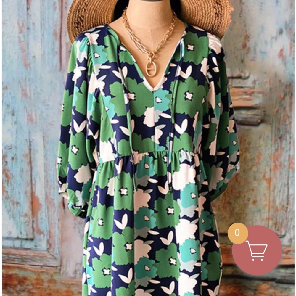 NWOT V-Neck Dress